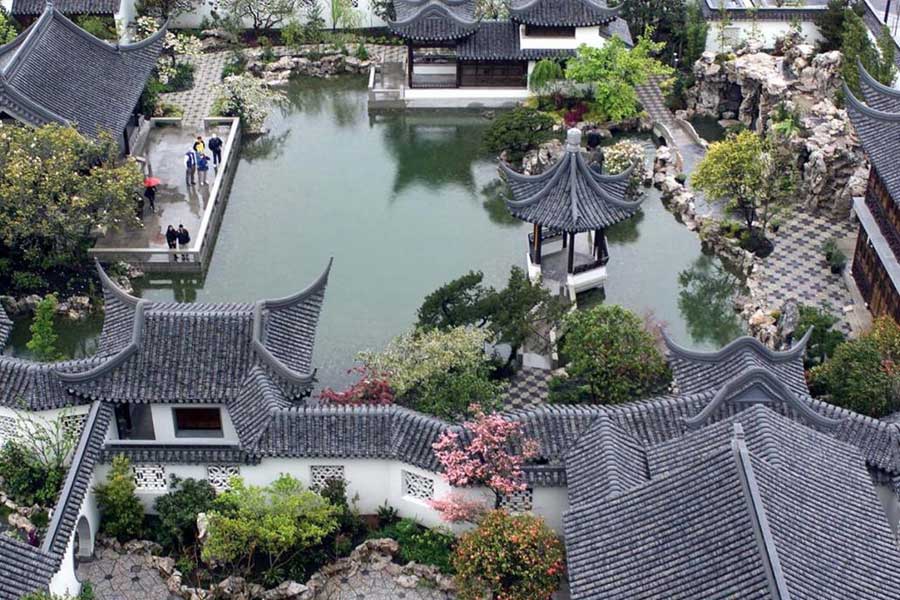 Suzhou traditional garden